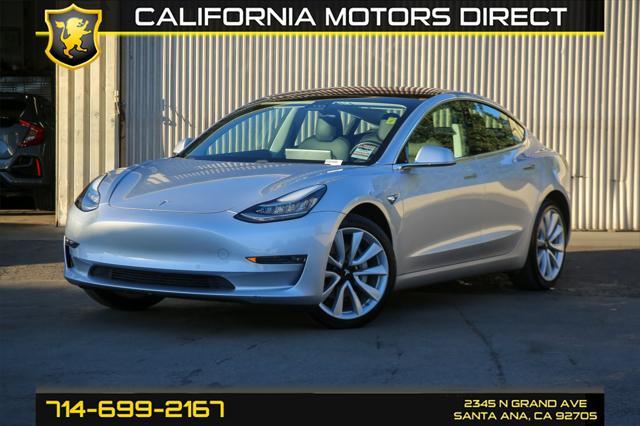 used 2018 Tesla Model 3 car, priced at $23,434