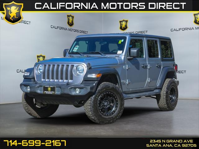 used 2018 Jeep Wrangler Unlimited car, priced at $24,999