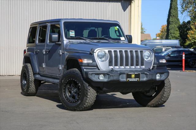 used 2018 Jeep Wrangler Unlimited car, priced at $25,899