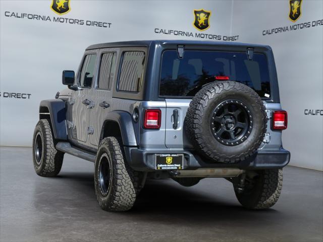 used 2018 Jeep Wrangler Unlimited car, priced at $24,716