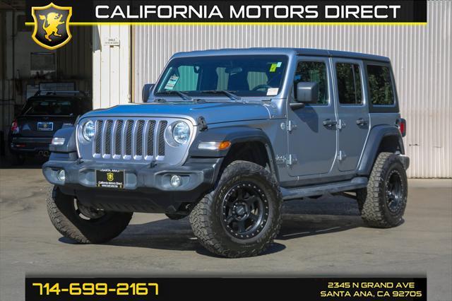 used 2018 Jeep Wrangler Unlimited car, priced at $25,899