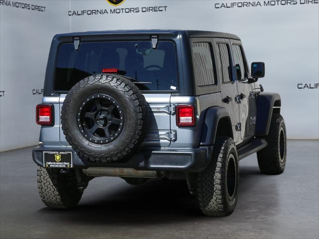 used 2018 Jeep Wrangler Unlimited car, priced at $24,716