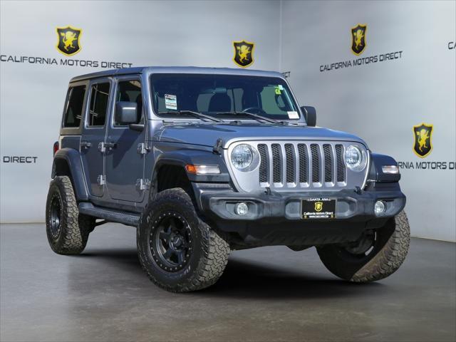 used 2018 Jeep Wrangler Unlimited car, priced at $24,716