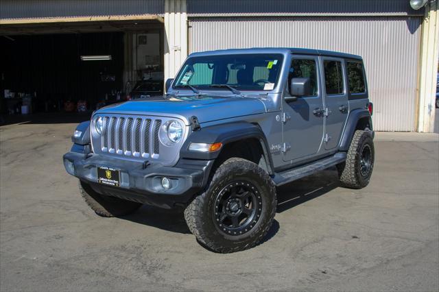 used 2018 Jeep Wrangler Unlimited car, priced at $25,899