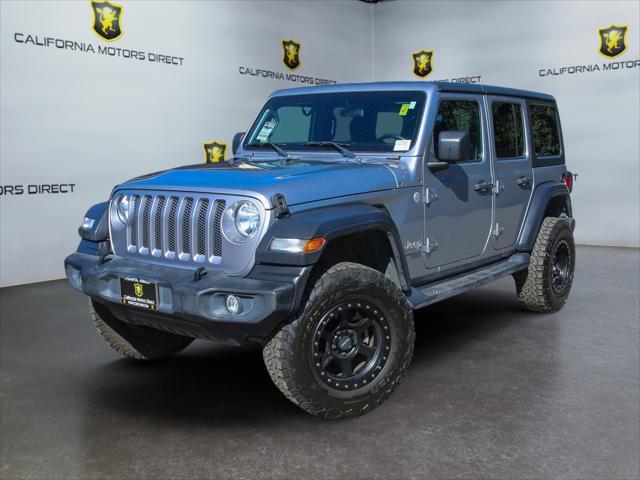 used 2018 Jeep Wrangler Unlimited car, priced at $24,716