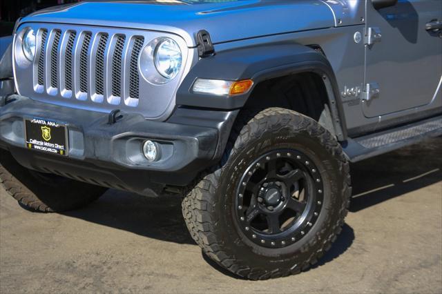 used 2018 Jeep Wrangler Unlimited car, priced at $25,899