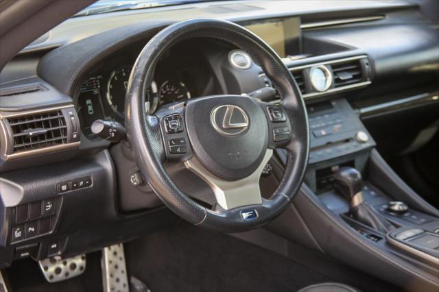 used 2015 Lexus RC F car, priced at $45,600