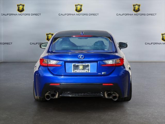 used 2015 Lexus RC F car, priced at $45,600