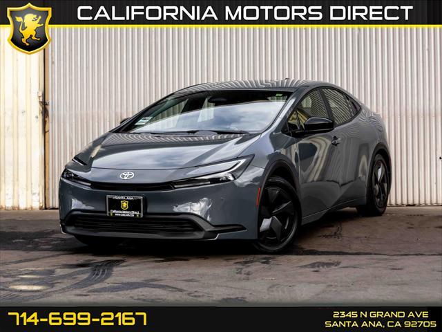 used 2024 Toyota Prius car, priced at $30,199