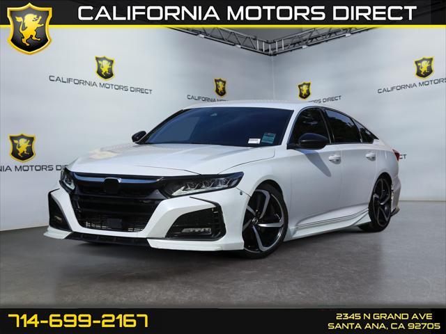 used 2021 Honda Accord car, priced at $24,499