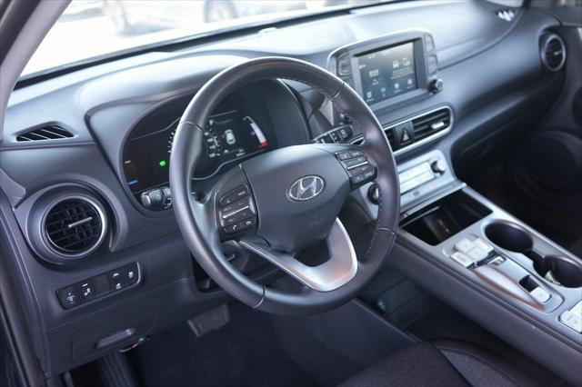 used 2021 Hyundai Kona EV car, priced at $15,979