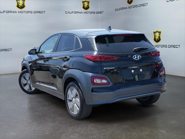 used 2021 Hyundai Kona EV car, priced at $15,979