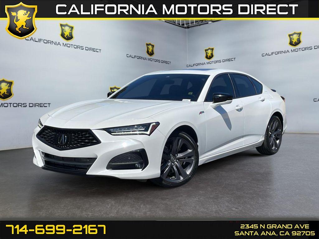 used 2023 Acura TLX car, priced at $33,999