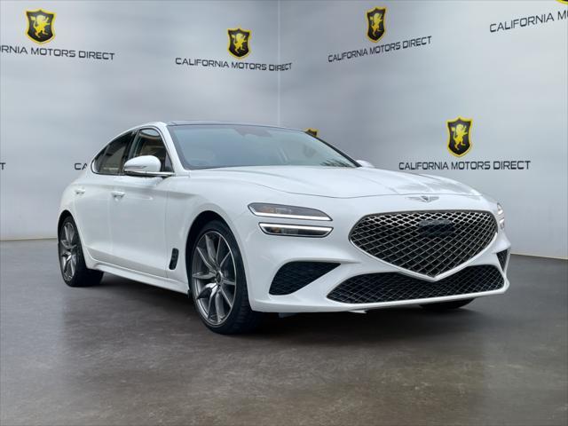 used 2022 Genesis G70 car, priced at $24,699