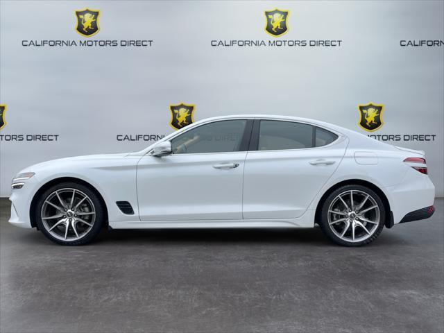 used 2022 Genesis G70 car, priced at $24,699