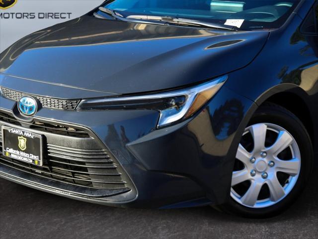 used 2023 Toyota Corolla Hybrid car, priced at $21,719