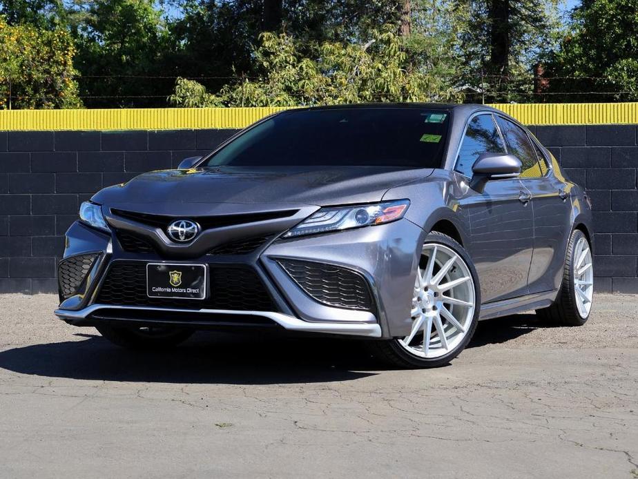 used 2021 Toyota Camry car, priced at $26,699