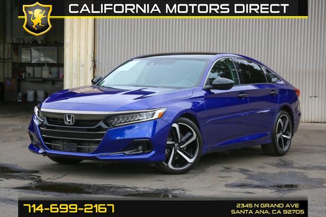 used 2022 Honda Accord car, priced at $25,499