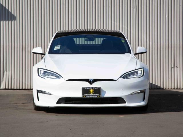 used 2021 Tesla Model S car, priced at $51,899