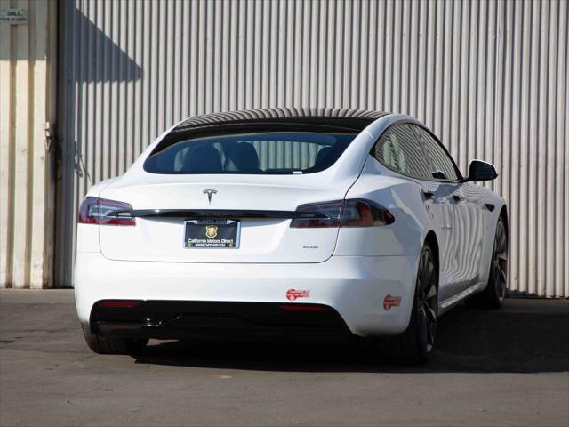 used 2021 Tesla Model S car, priced at $51,899