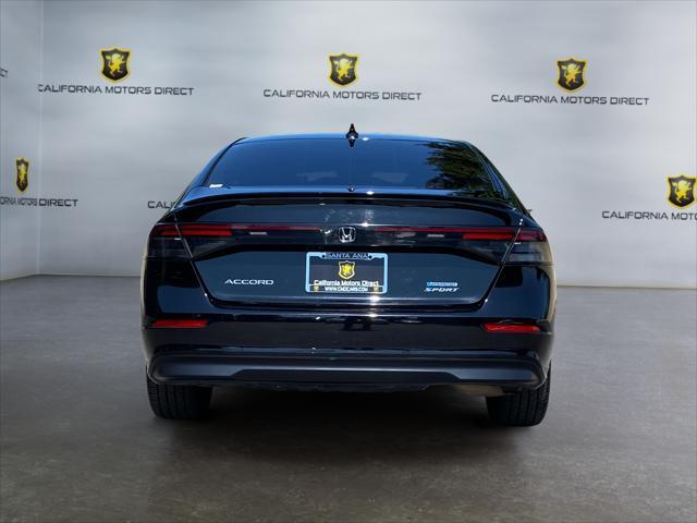 used 2023 Honda Accord Hybrid car, priced at $26,599