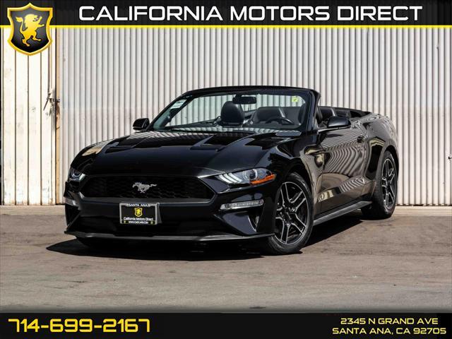 used 2020 Ford Mustang car, priced at $18,964