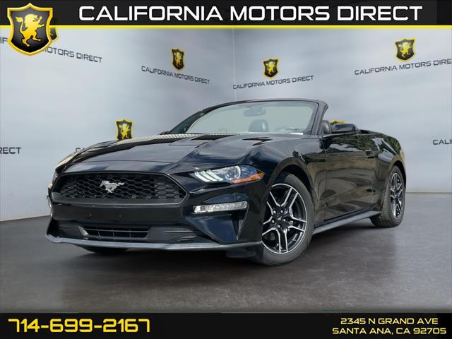 used 2020 Ford Mustang car, priced at $18,364