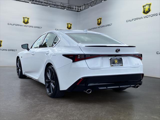 used 2025 Lexus IS 350 car, priced at $46,999