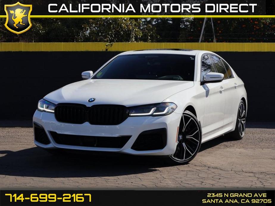 used 2022 BMW M550 car, priced at $53,215