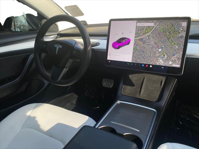 used 2021 Tesla Model 3 car, priced at $28,099