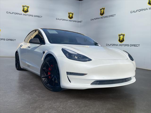 used 2021 Tesla Model 3 car, priced at $28,099