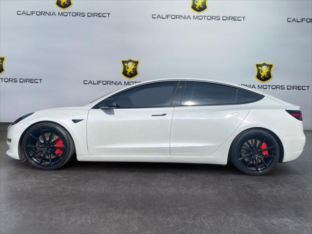 used 2021 Tesla Model 3 car, priced at $28,099