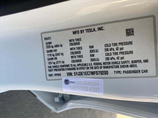 used 2021 Tesla Model 3 car, priced at $28,099