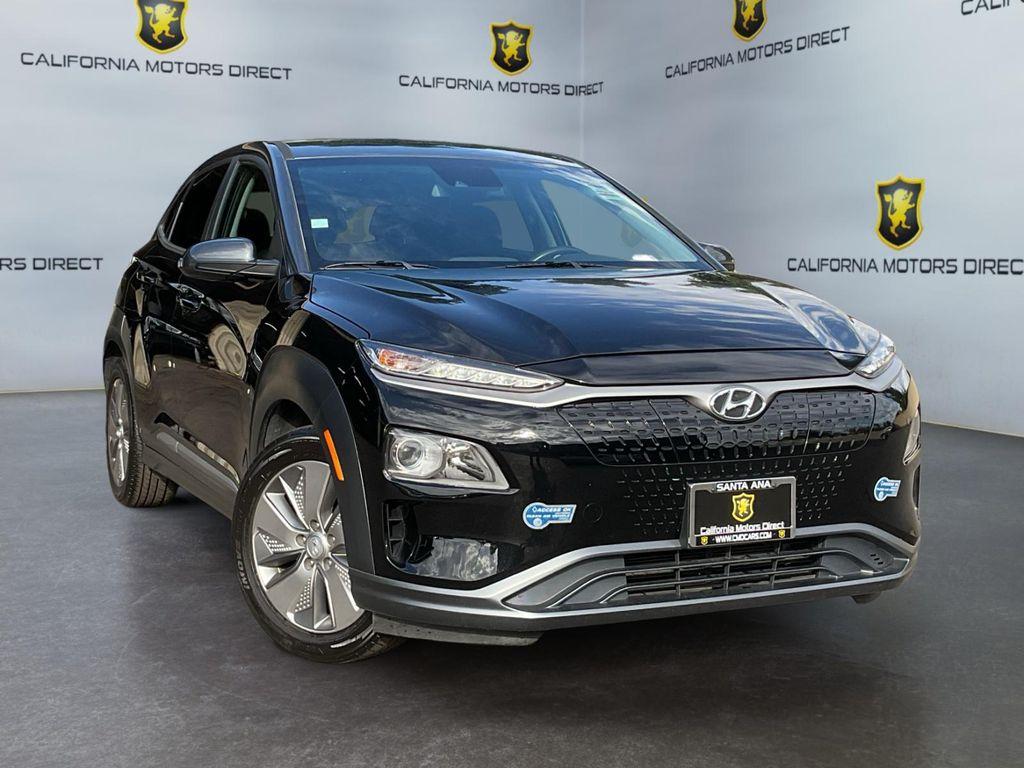 used 2021 Hyundai Kona EV car, priced at $15,399