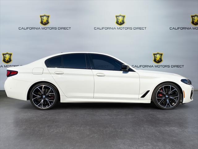 used 2023 BMW M550 car, priced at $59,499