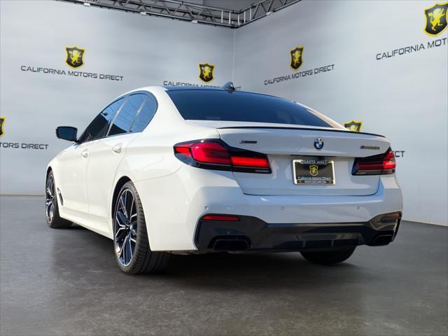 used 2023 BMW M550 car, priced at $59,499