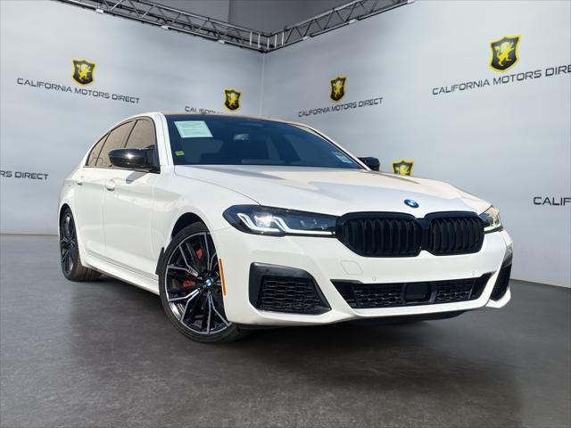 used 2023 BMW M550 car, priced at $59,499