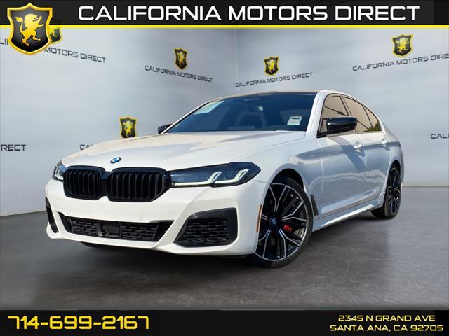 used 2023 BMW M550 car, priced at $59,499