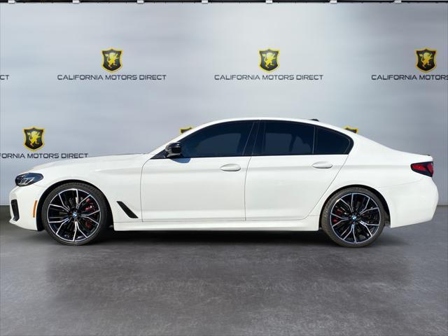 used 2023 BMW M550 car, priced at $59,499