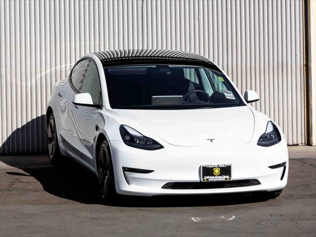 used 2022 Tesla Model 3 car, priced at $28,899