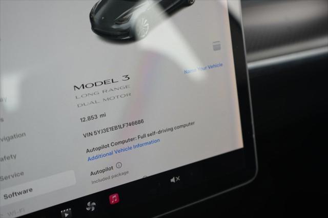 used 2020 Tesla Model 3 car, priced at $25,999