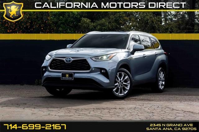 used 2023 Toyota Highlander Hybrid car, priced at $46,199