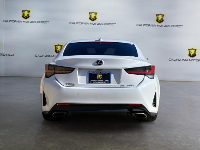 used 2019 Lexus RC 300 car, priced at $31,299