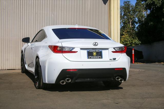 used 2017 Lexus RC F car, priced at $47,799