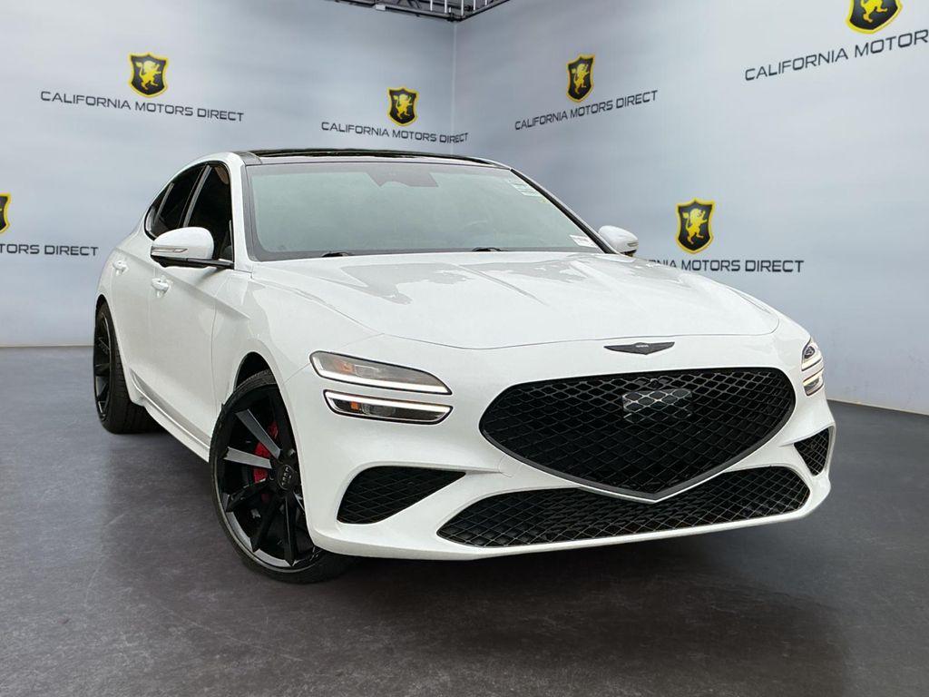 used 2022 Genesis G70 car, priced at $28,999