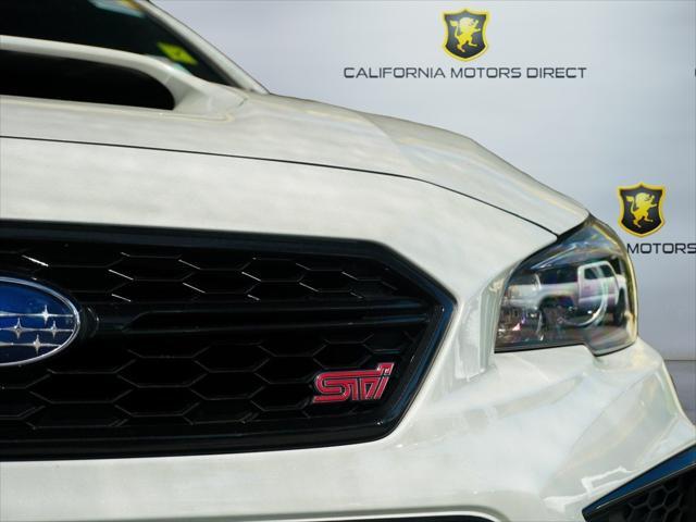 used 2020 Subaru WRX STI car, priced at $28,499