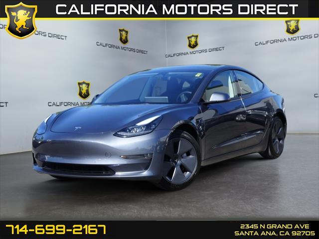 used 2022 Tesla Model 3 car, priced at $25,499