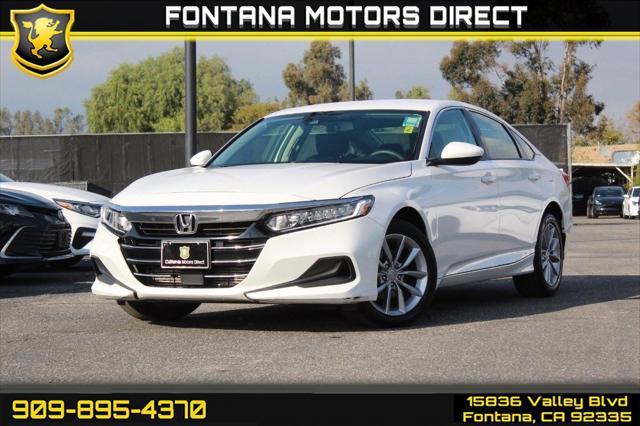 used 2021 Honda Accord car, priced at $18,999