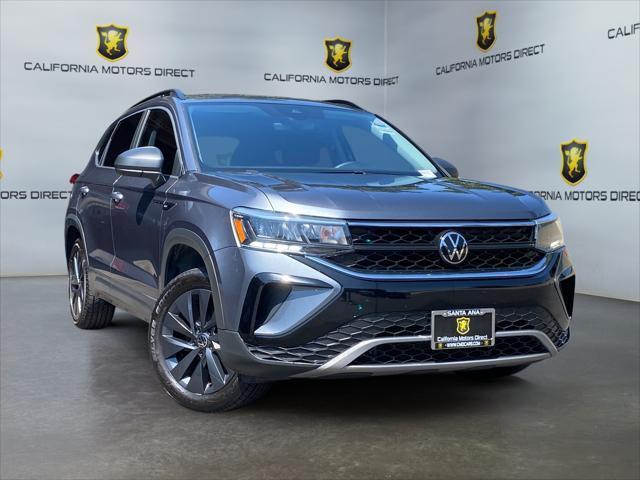 used 2023 Volkswagen Taos car, priced at $18,999