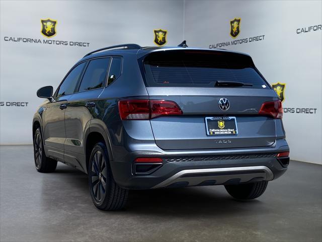 used 2023 Volkswagen Taos car, priced at $18,999